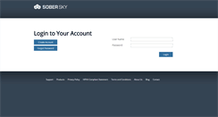 Desktop Screenshot of admin.soberlink.net